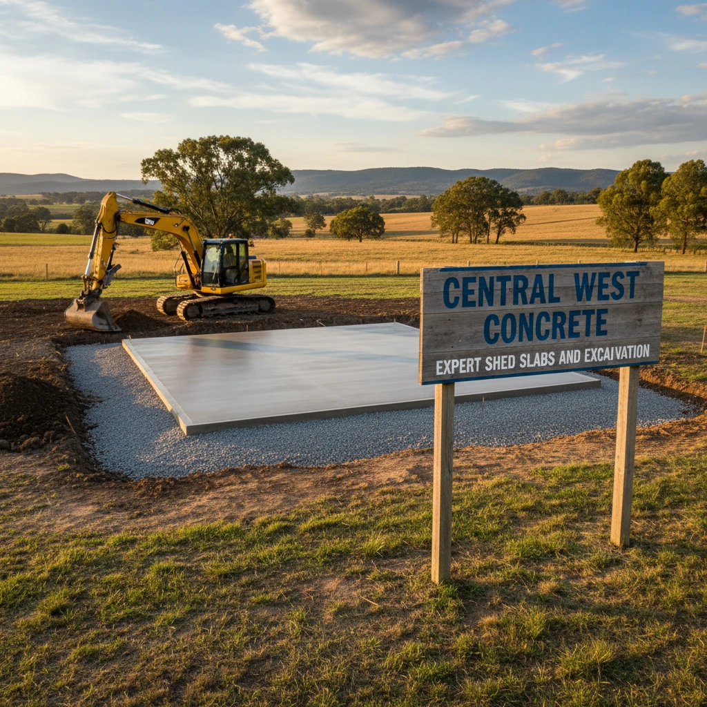 Featured image for: Central West Concrete: Expert Shed Slabs and Excavation