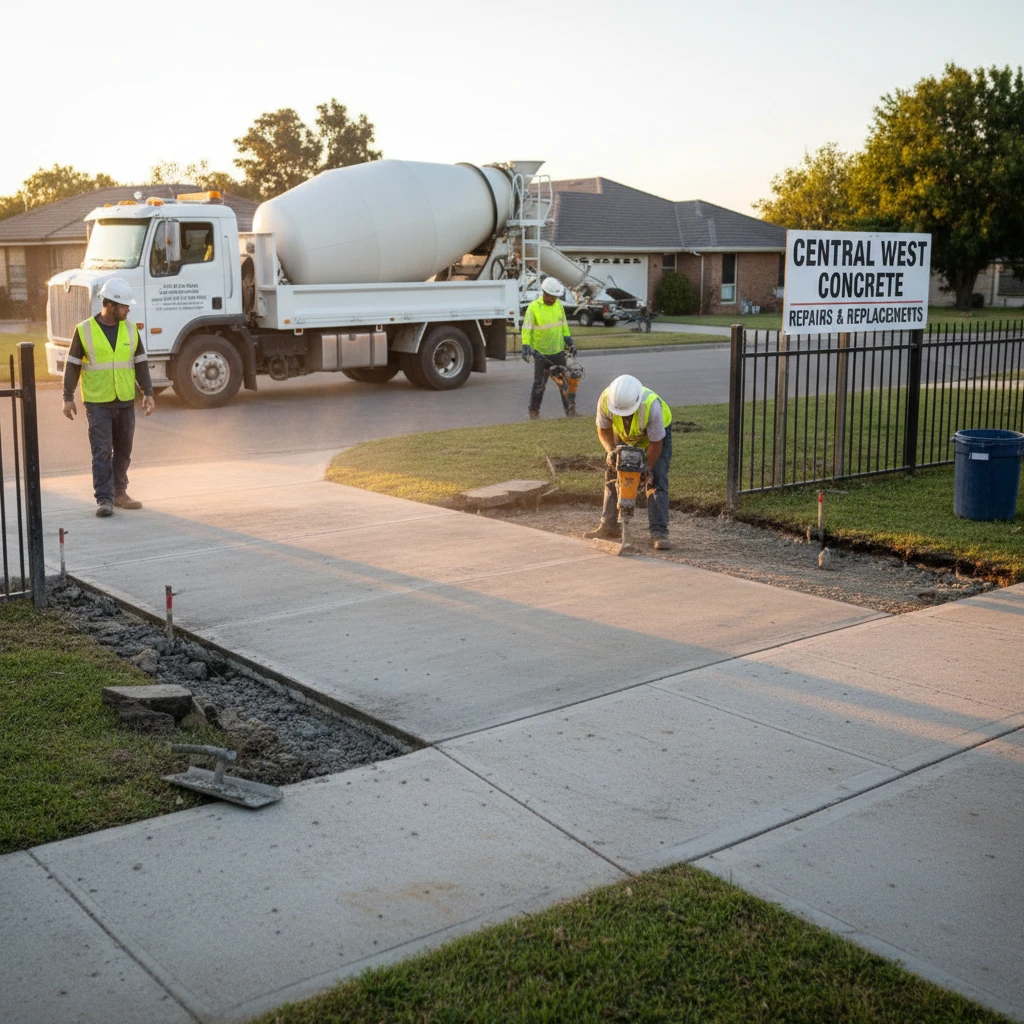 Featured image for: Expert Concrete Repairs & Replacements: Central West Service