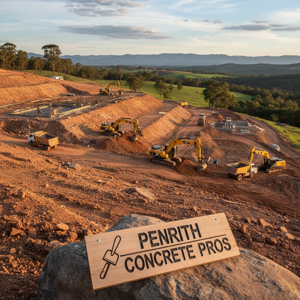 Featured image for: Sloped Site Excavation: Penrith Concrete Pros