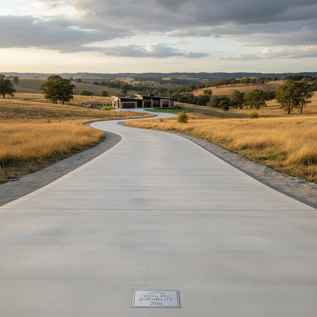 Featured image for: Concrete Driveways: Central West Durability 2026